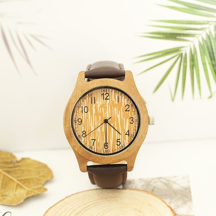 Leather Wrist Watch